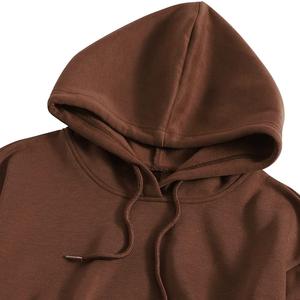 OEM Sudadera con capucha Proveedor Pullover 400gsm Fleece Algodón Poliéster Calidad Premium Sudaderas con capucha de gran tamaño para mujer - Product Image 4