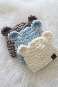 Modèle de chapeau en crochet pour ours en peluche et animaux de fête, idéal pour les occasions décontractées et les sorties en plein air pour bébé - Product Image 6