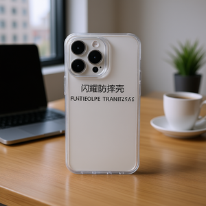 Funda Transparente Brillante TPU+PC Resistente a Impactos con Protector de Cámara para 16 - Product Image 3