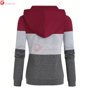 Pull à capuche oversize décontracté pour femme, très vendu, vêtements d'hiver, tissu en molleton 100% coton, coupe-vent, haute qualité, personnalisable - Product Image 3