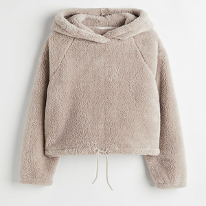 เสื้อฮู้ดถักไหมพรมผู้หญิงคุณภาพดีที่สุดประจำปี 2026 สำหรับฤดูใบไม้ร่วง ดีไซน์แบบสบายๆ ปักลายด้านหน้า อุ่นสบาย เป็นมิตรกับสิ่งแวดล้อม สีสันตามสั่ง ราคาประหยัด - Product Image 1