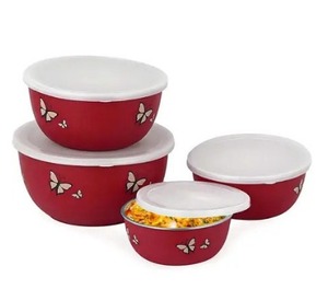 Lot de 3 boîtes de conservation Micro Mate Flexi Fresh de 18 cm, étanches, portables, en plastique, compatibles micro-ondes - Product Image 6