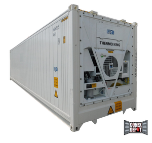 Contenedores de acero refrigerados nuevos y usados de 20 pies/40 pies/40HQ para almacenamiento y transporte de mercancías perecederas - Product Image 4