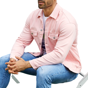 Chaqueta Vaquera para Hombre, Diseño Personalizado, Servicio OEM, Chaqueta de Moda de Invierno, Chaqueta Vaquera Más Vendida para Hombre - Product Image 5