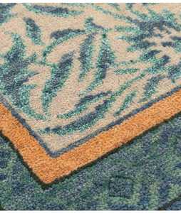 Haute Qualité 5x8 Bleu Tapis Handmatted Persan Design Laine Tapis Moderne Coton Soie pour Salon - Product Image 2