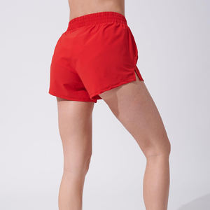 Shorts de yoga respirants pour le jogging, shorts de yoga sans couture à taille haute élastique personnalisés, shorts de yoga légers push-up pour femmes - Product Image 4