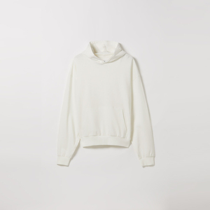 บ็อกซี่ครอปปักลายโอเวอร์ไซส์ผ้าฝ้ายเปล่าทรงพอดีตัวสไตล์วินเทจ - Product Image 2