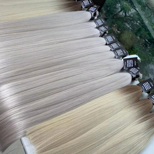 Extensions de cheveux en vrac Produit de vente chaude en été 2025 couleurs blondes naturelles droites de haute qualité Super Double dessiné - Product Image 1
