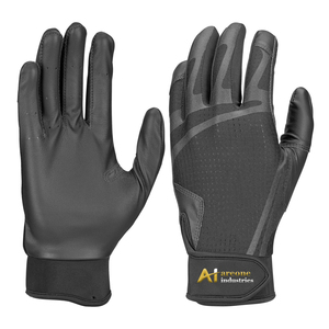 Gants de frappeur de baseball et de softball professionnels unisexe en cuir résistant confortable meilleur prix équipement de sport pour liège unisexe - Product Image 2