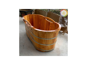 Baignoire en bois Design en bois de chêne de qualité supérieure pour le bain intérieur et la décoration de salle de bain fabriquée au Vietnam - Product Image 3