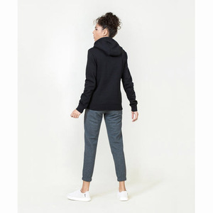 2025 personnalisé 100% coton sweats à capuche pour femmes vêtements d'hiver respirants avec col à capuche Logo avant fabriqué au Pakistan en gros - Product Image 3