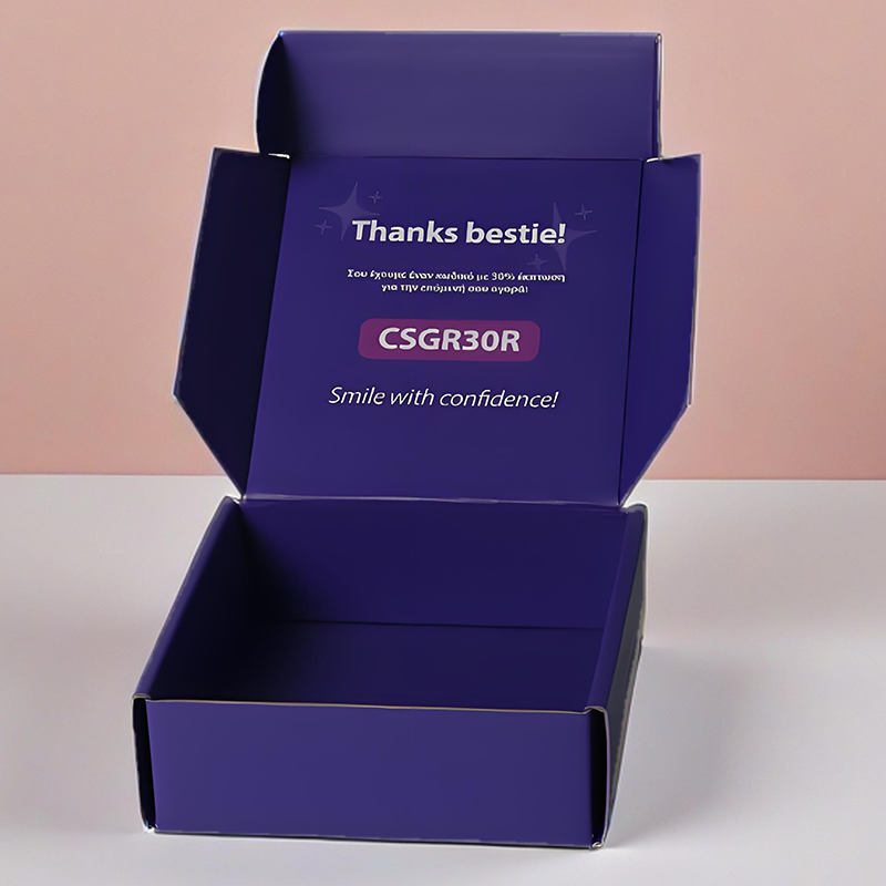 4 Boîtes De Rangement Parfum Violette 35x25x17,5 Cm - Carton Rigide, Design Italien, Poignées Renforcées - 9