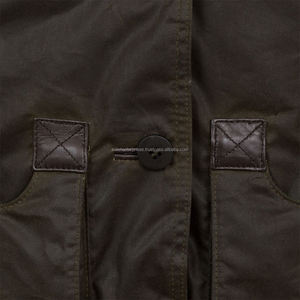 Moda de mujer personalizada algodón color marrón Brando estilo Biker Chaleco de cuero Real vaca suave mujeres Chaleco de cuero hecho en Pakistán - Product Image 5