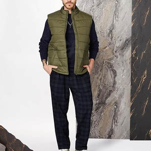 Chaleco acolchado de nailon y poliéster para hombre al mejor precio, color y tamaño personalizados, venta en línea, chaleco acolchado para hombre - Product Image 3