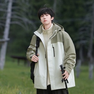 Veste de montagne 3-en-1, ensemble deux pièces pour homme et femme, imperméable, chaude, coupe-vent, respirante, équipement de randonnée - Product Image 4