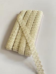 Costura Gimp Poliéster negro Trenzado Trim 25 mm Lentejuelas Encaje Recorte para bufanda Carnaval y prendas católicas Tatting - Product Image 3