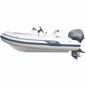 A B Inflables Nautilus 11 DLX Fibra de vidrio RIB 11 'Barco con motor Y a m a h a 40 HP-F40 Nuevo stock - Product Image 4