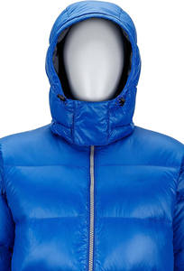 Chaqueta acolchada de Color azul, gruesa, ligera, acolchada, personalizada, venta al por mayor - Product Image 6