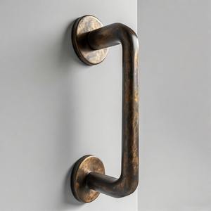 Levier de porte élégant OpalLatch Poignée de porte en laiton de qualité supérieure pour portes intérieures et extérieures Quincaillerie à tirer de designer de luxe - Product Image 4