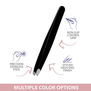 Kit de pinces à sourcils en acier inoxydable à pointe pointue pour l'épilation et le maquillage Outil de beauté pour la mise en forme des sourcils - Product Image 2