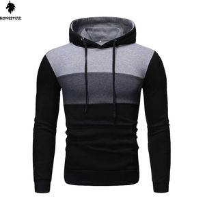 เสื้อสวมหัวแบบลำลองสำหรับผู้ชายไซส์ XL เสื้อมีฮู้ดพิมพ์ลายนูนดิจิตัลลาย100% ผ้าฝ้ายขายดีมาใหม่ - Product Image 1