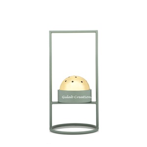 Brûleur à Bakhoor Métallique Religieux ZAMZAM IMPEX Fait Main Indien, Meilleur Cadeau Ramadan, Aïd Moubarak, Encens Oud Arabe pour la Maison - Vente Chaude - Product Image 3