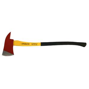 Hache de lutte contre l'incendie en acier au carbone durable avec poignée en fibre de verre pour le sauvetage d'urgence et l'utilisation forestière - Product Image 2