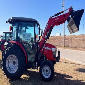 Cargador frontal de tractor agrícola de calidad con bomba 85HP 4WD Accesorios multifuncionales disponibles para la venta - Product Image 3