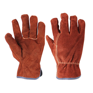 Gants de sécurité confortables en cuir résistant à l'usure pour hommes pour la réparation mécanique - Product Image 5