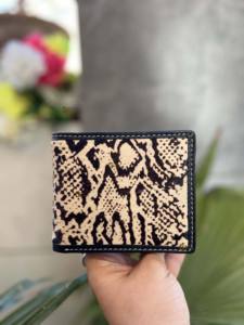 Recién llegado, billetera larga de cuero de vaca para hombre, tarjetero protegido con RFID con forro de nailon, regalo en efectivo para él - Product Image 2