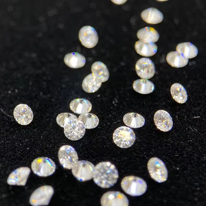 พลอยมอยส์ซาไนต์คุณภาพสูง สีขาวพิเศษ เกรด D ขนาด 1x1 มม.  เปลี่ยนสีได้/มีประกายไฟ รับรองโดยบุคคลที่สาม สำหรับขายส่ง - Product Image 2