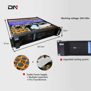 FP14000 2U 2X2400W Class TD Professional High <span class=keywords><strong>Frequency</strong></span> 2 Channel Digital Konzert Fp Khuếch Đại Công Suất - Product Image 2