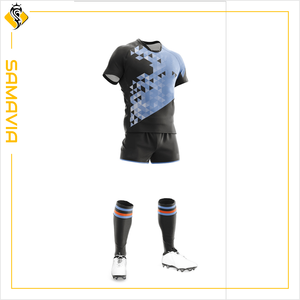 Ensemble d'uniformes de rugby unisexe personnalisés pour adultes Maillots et shorts de sublimation respirants Chemise de rugby de style sportswear - Product Image 1