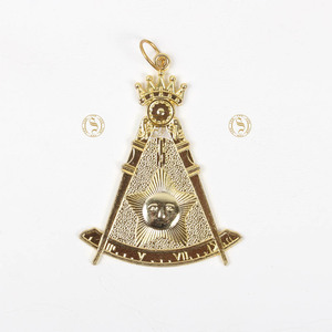 Joyas Pasado Preceptor Collarette y Preceptor doble cruz Joya Collares masónicos conjuntos mejores - Product Image 6