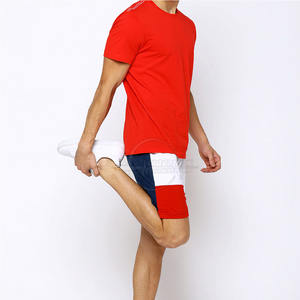 Wholesale <b>Men's</b> Loose Fit <b>Elastic</b> <b>Waist</b> <b>Shorts</b> Customized Plus Size Casual Use Solid Pattern - Product Image 5