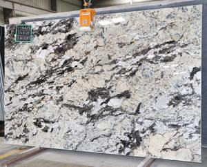 แผ่นหินอ่อนสีฟ้าลายครามของ avanna พื้นผิวขัดเงาแผ่นใหญ่ตามธรรมชาติสำหรับพื้นห้องครัวและห้องน้ำ - Product Image 1