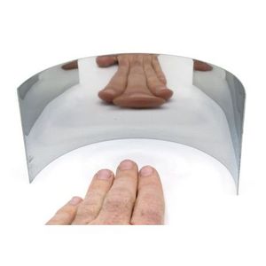 กระจกสแตนเลสทรงครึ่งกระบอกเว้าสำหรับเครื่องมือวัดแสง - Product Image 1