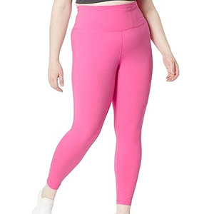 Meilleurs leggings d'entraînement de fitness taille haute personnalisés OEM Yoga Gym pour femmes de haute qualité grande taille sans couture solide prix direct d'usine - Product Image 2