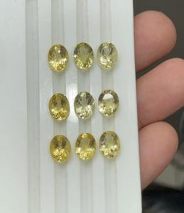 Pierres précieuses de béryl jaune naturel de haute qualité coupe poire en vrac 3mm perles de cristal calibrées fabrication de bijoux couleur jaune aigue-marine - Product Image 3