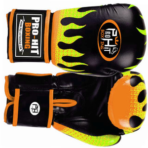 ถุงมือชกมวยสำหรับผู้ชายถุงมือชกมวยเล่นกีฬาปรับแต่งสีได้สินค้าใหม่ด้ามจับพิมพ์โลโก้ - Product Image 3