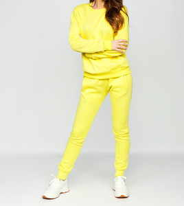 Conjunto Deportivo de Tela Suave para Mujer, Ropa Deportiva y Casual para el Día a Día, Conjunto Deportivo Elegante con Sudadera con Capucha y Pantalones Deportivos - Product Image 4