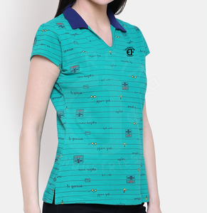Custom Made <b>Women</b> <b>Polo</b> <b>Shirts</b> High Quality Cotton <b>Polo</b> T <b>Shirt</b> With Logo From Pakistan Manufacturer's - Product Image 4