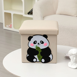 ม้านั่งออตโตมันเก็บของแบบถอดได้สำหรับห้องเด็กเล่นสำหรับห้องนอนสถานรับเลี้ยงเด็ก - Product Image 6