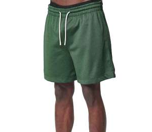 กางเกงขาสั้นผู้ชายแบบลำลองสำหรับเล่นกอล์ฟ ผ้าตาข่าย ระบายอากาศ ยืดได้ 4 ทิศทาง น้ำหนักเบา ผลิตจากโพลีเอสเตอร์ 100% ผสมผ้าฝ้าย 14% - Product Image 1