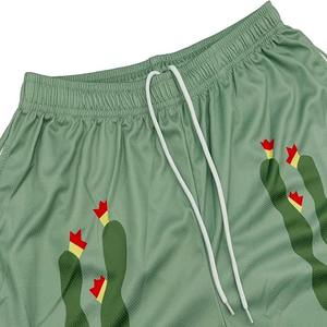 2025 Offre Spéciale hommes mi-taille toile Shorts de plage respirant et Anti-embarras motif solide décontracté fait par robe de sport - Product Image 4