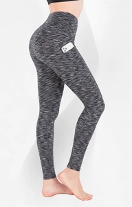 Mallas de yoga para mujer de último diseño, ropa de gimnasio personalizada, pantalones de fitness con logotipo personalizado, ropa deportiva sin costuras de nuevo estilo - Product Image 4