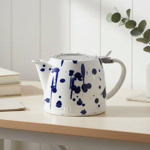 Théière en porcelaine durable de qualité supérieure 3460998-0.55, design nordique, 550 ml, avec filtre en acier inoxydable - Product Image 6