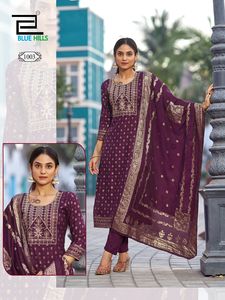 Costume élégant en pur coton de qualité supérieure avec ensemble Dupatta imprimé, idéal pour un usage quotidien et au bureau, disponible au meilleur prix - Product Image 3