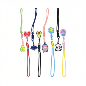 Lanière universelle en métal pour téléphone portable avec motif de dessin animé et breloque mignonne - Product Image 2