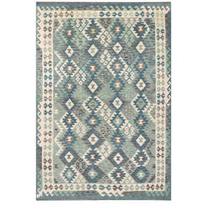 พรมกิลิมไมมาณา อัฟกานิสถาน ขนาด 294 x 200 ซม. พรมและชุดพรมแบบดั้งเดิมของชาวอัฟกัน - Product Image 1